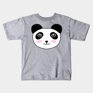 Panda head v2 Kids T-Shirt